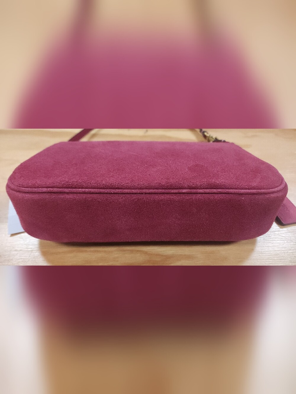 Coach Plaza Bag Dark Fuschia - Picture 4 of 12